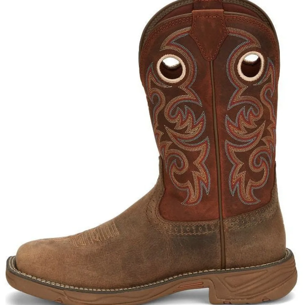 Justin Men's Rush 11" Comp Toe WP Wesern Work Boot -- SE4341