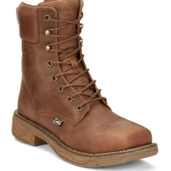 Justin Men's Rush 8" Nano CT Waterproof Western Work Boot -- SE468