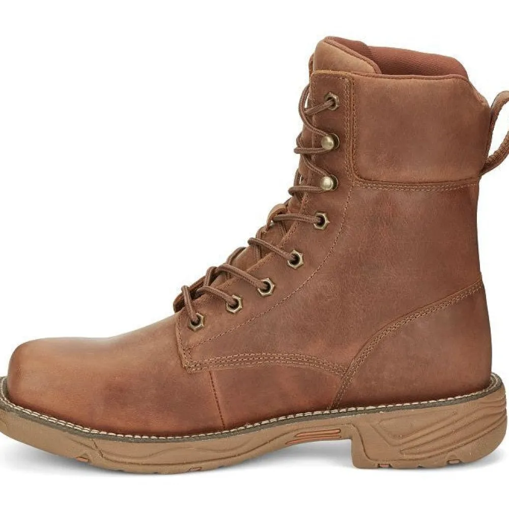 Justin Men's Rush 8" Nano CT Waterproof Western Work Boot -- SE468