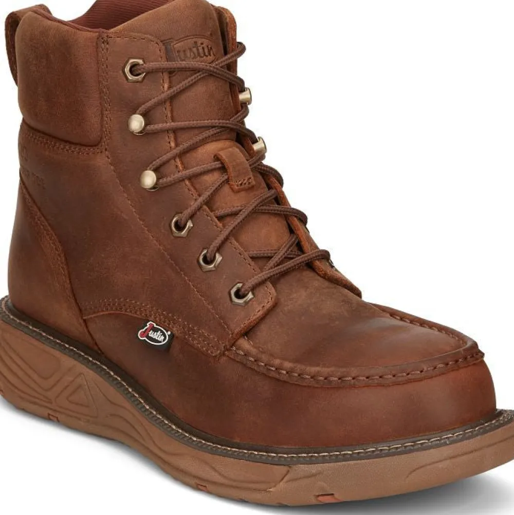 Women Justin Men's Rush 6" Nano CT Work Boot -- SE471