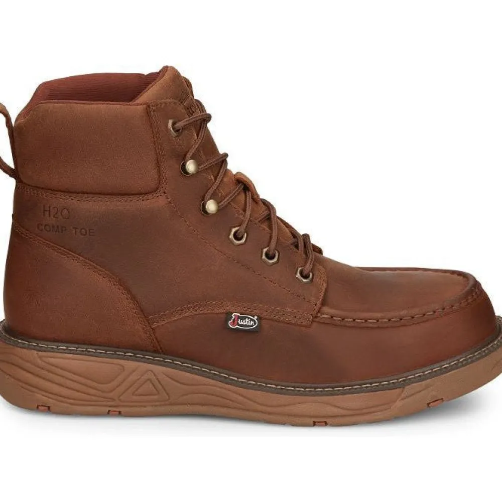 Women Justin Men's Rush 6" Nano CT Work Boot -- SE471