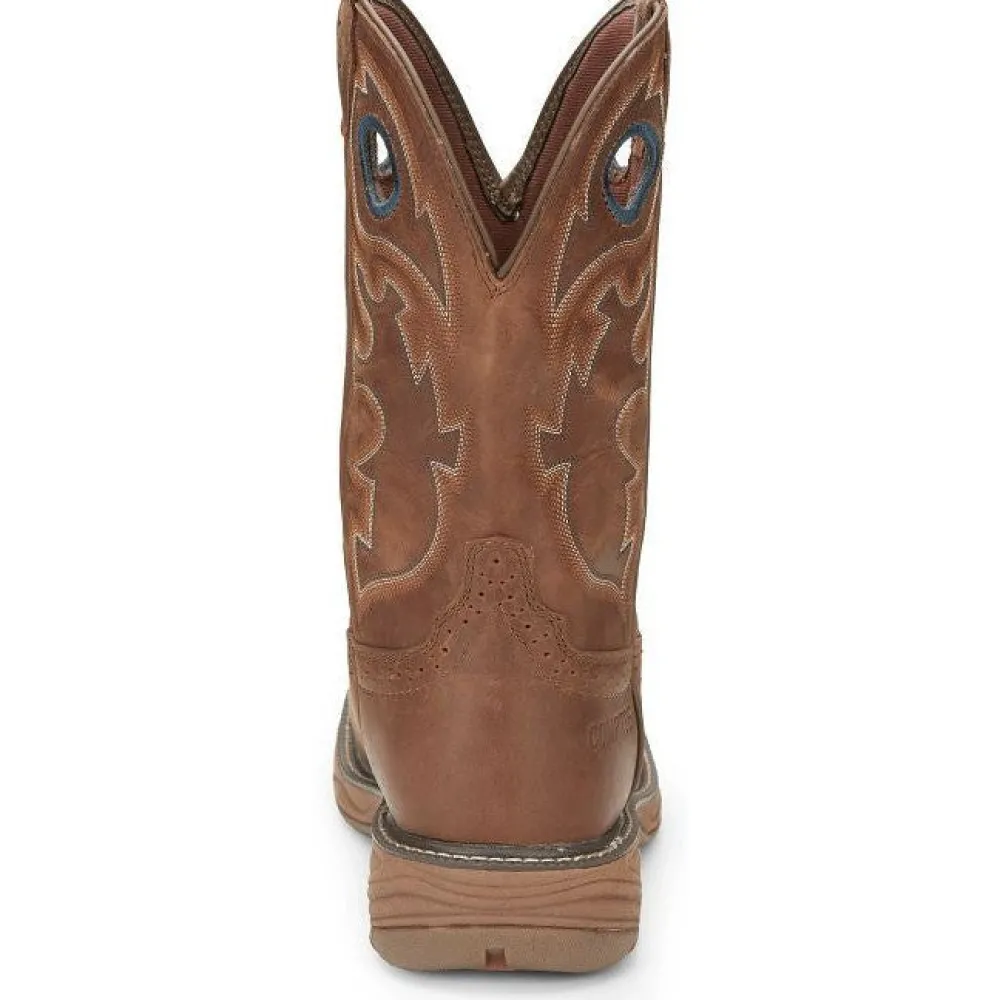 Justin Men's Rush 11" Nano CT Western Work Boot -- SE4334