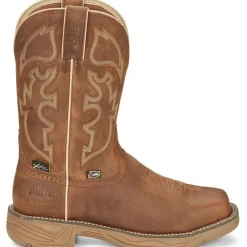 Justin Men's Rush 11" Steel Toe WP Western Work Boot -- SE4340