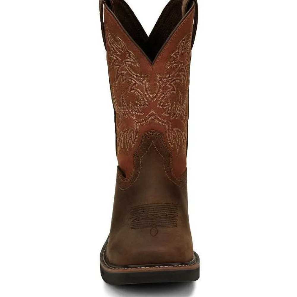 Justin Men's Switch 11" Composite Toe Western Work Boot -- SE4812