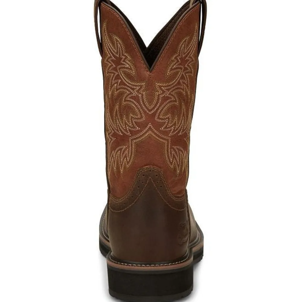 Justin Men's Switch 11" Composite Toe Western Work Boot -- SE4812