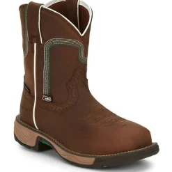 Justin Women's Rush 8" CT WP Western Work Boot -- SE4360