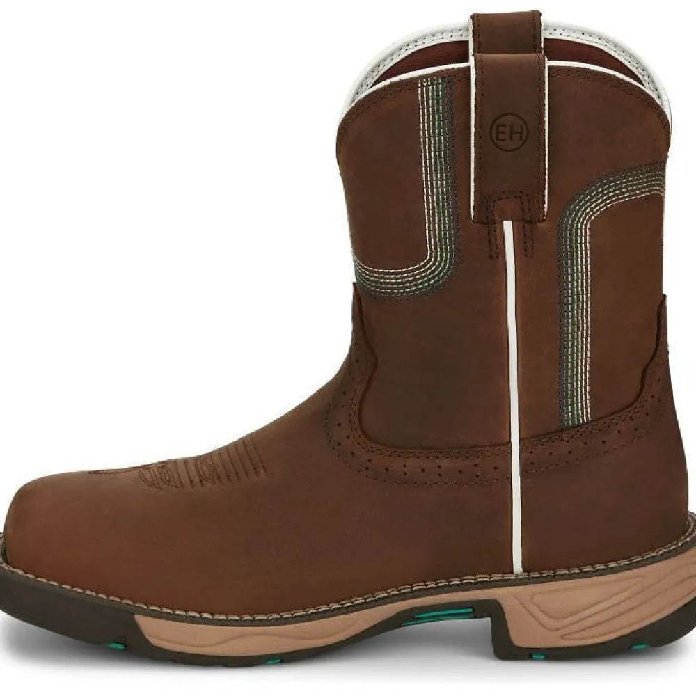 Justin Women's Rush 8" CT WP Western Work Boot -- SE4360