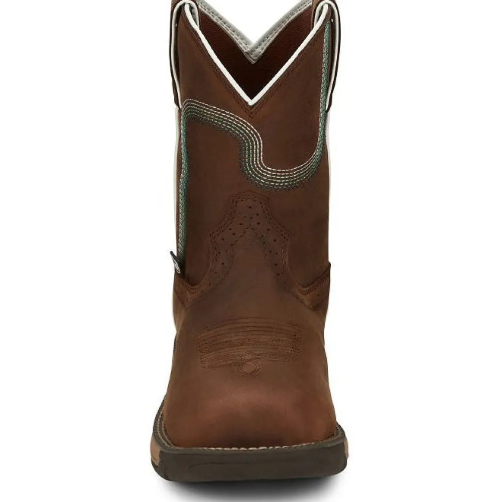 Justin Women's Rush 8" CT WP Western Work Boot -- SE4360
