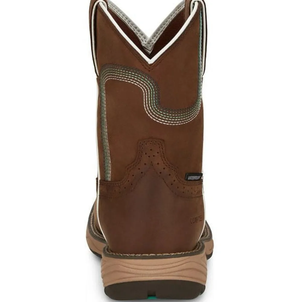 Justin Women's Rush 8" CT WP Western Work Boot -- SE4360