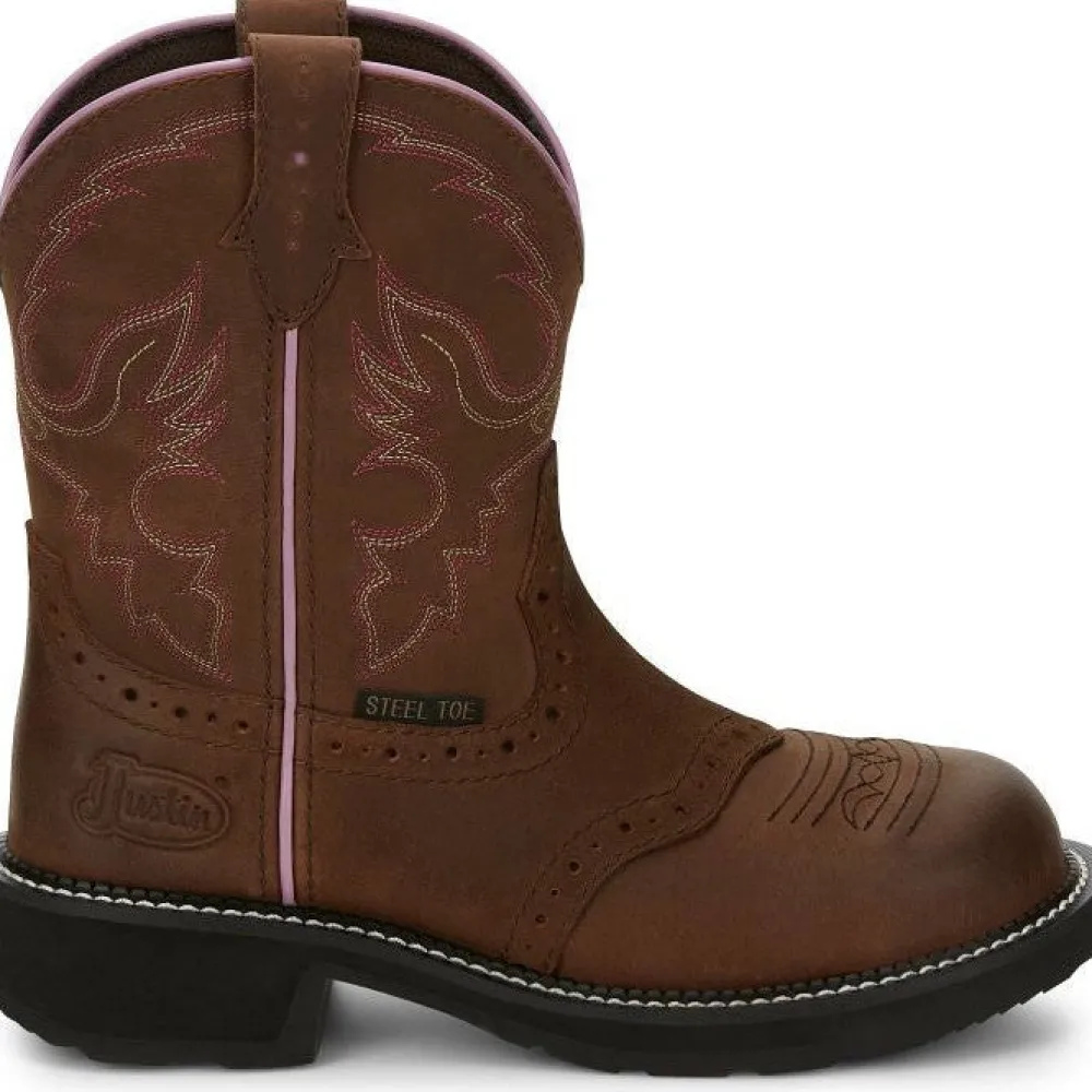 Women Justin Women's Wanette 8" ST Western Work Boot -- GY9980