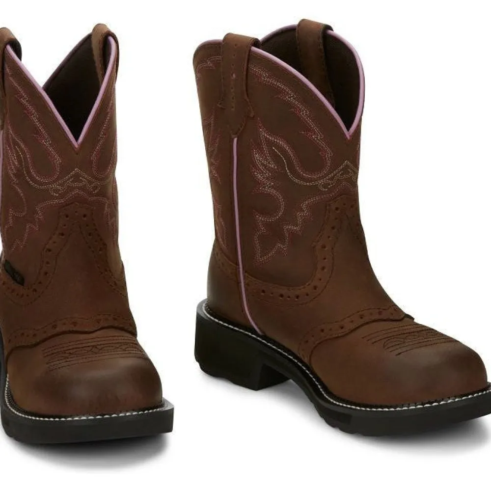 Women Justin Women's Wanette 8" ST Western Work Boot -- GY9980