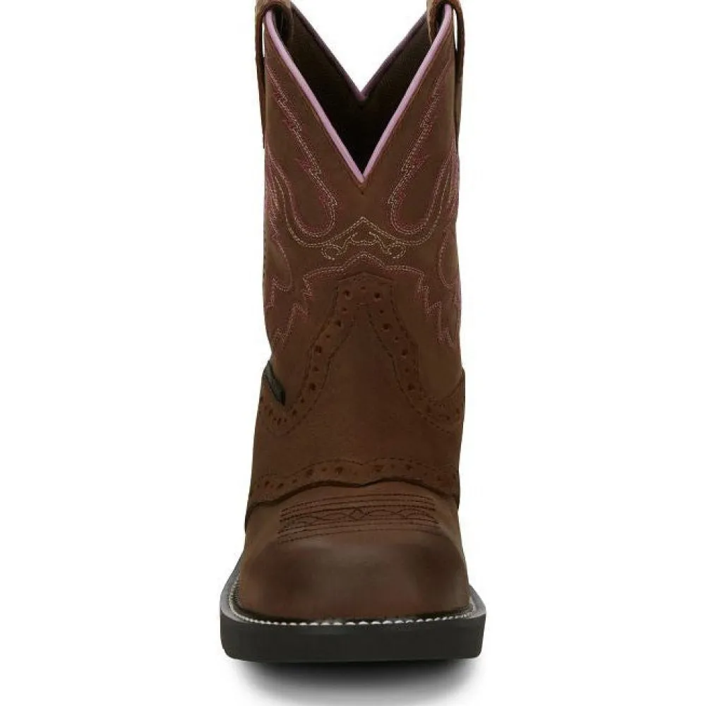Women Justin Women's Wanette 8" ST Western Work Boot -- GY9980