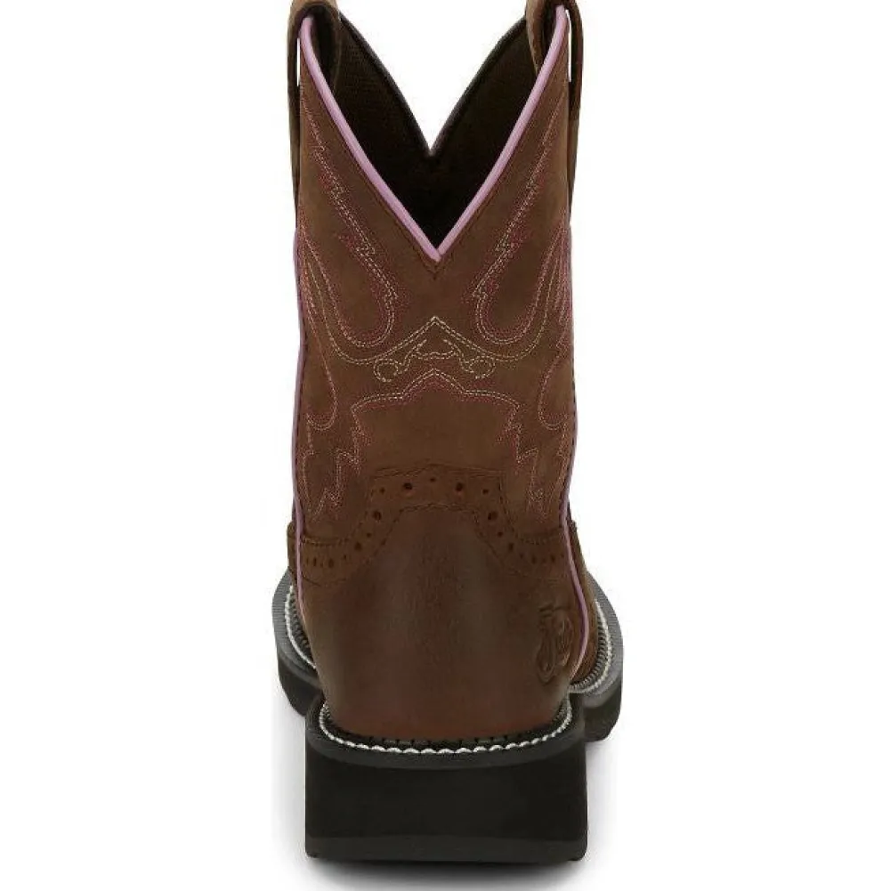 Women Justin Women's Wanette 8" ST Western Work Boot -- GY9980