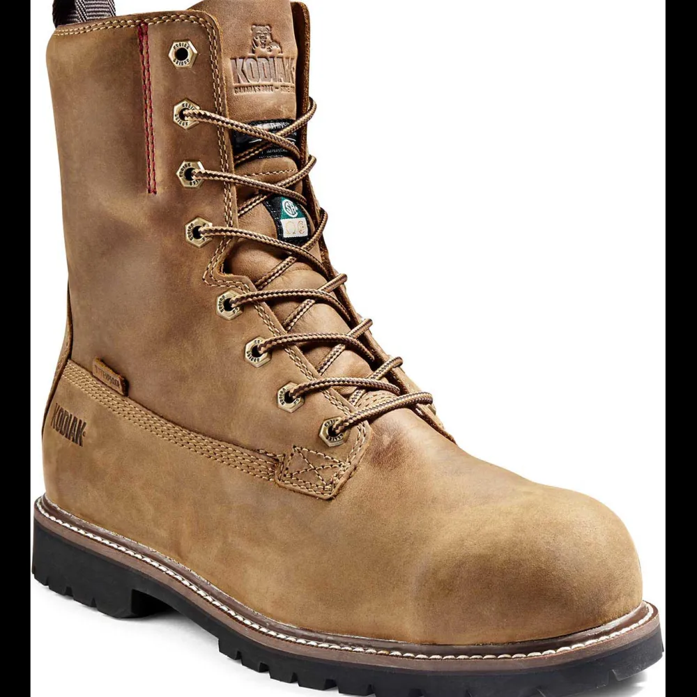 Kodiak Men's Mckinney 8" Comp Toe WP Safety Work Boot -- 4NLSBN