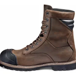 Kodiak Men's Mckinney M.U.T 8" Comp Toe WP Work Boot -Brown- 4TEPDB