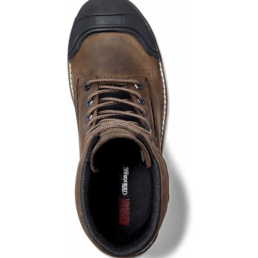 Kodiak Men's Mckinney M.U.T 8" Comp Toe WP Work Boot -Brown- 4TEPDB