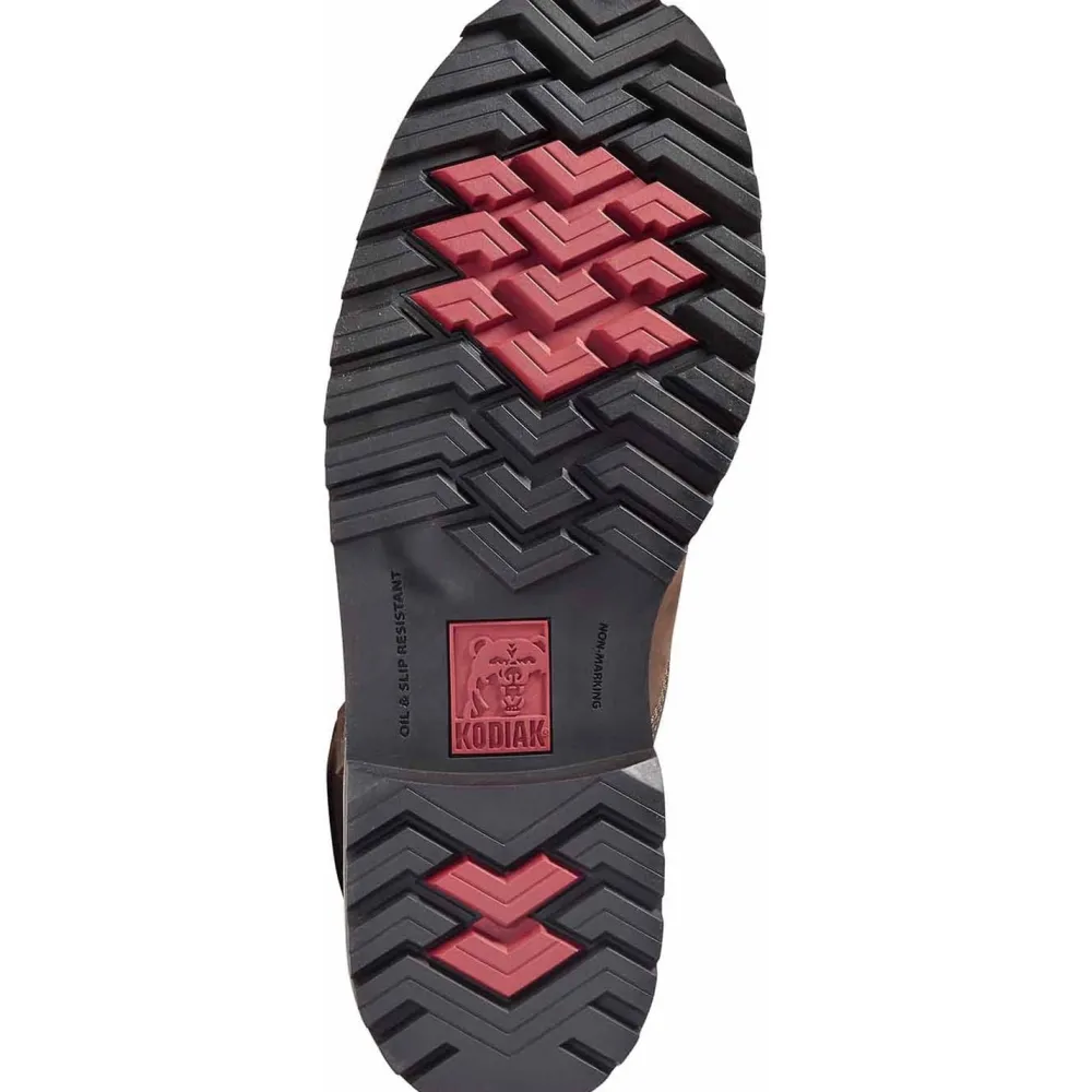 Kodiak Men's Mckinney M.U.T 8" Comp Toe WP Work Boot -Brown- 4TEPDB