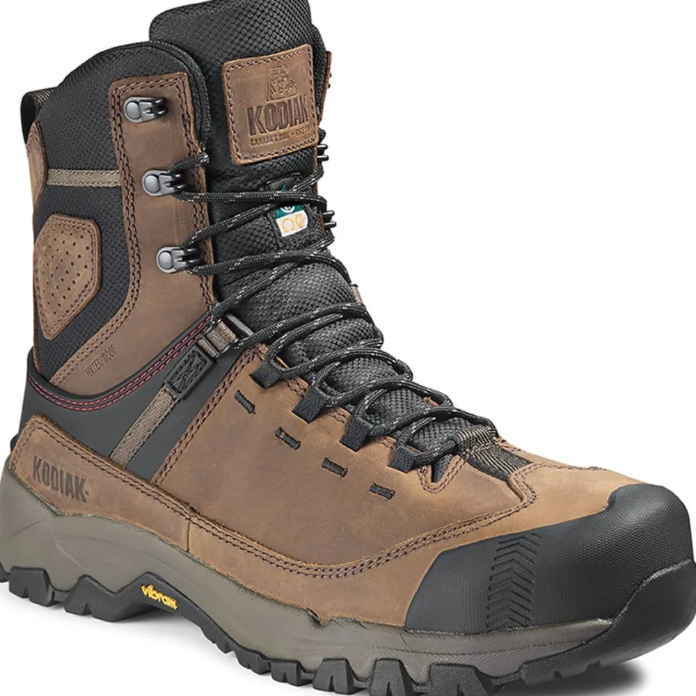 Kodiak Men's Quest Bound 8" Comp Toe WP Safety Work Boot -- 4THHBN
