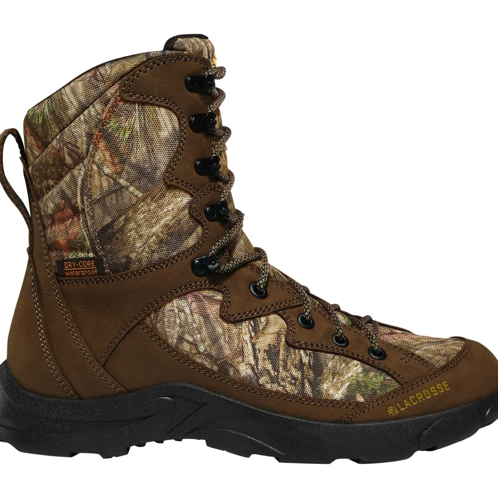 LaCrosse Men's Clear Shot 8" WP 400G Hunt Boot - Mossy Oak - 542161