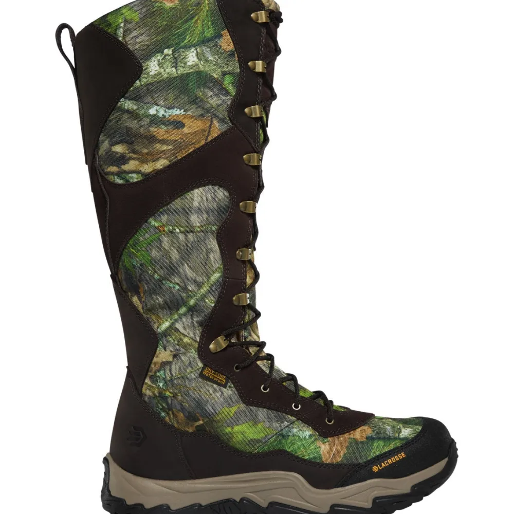 LaCrosse Men's Venom II 18" WP Side Zip Snake Hunt Boot - - 501000