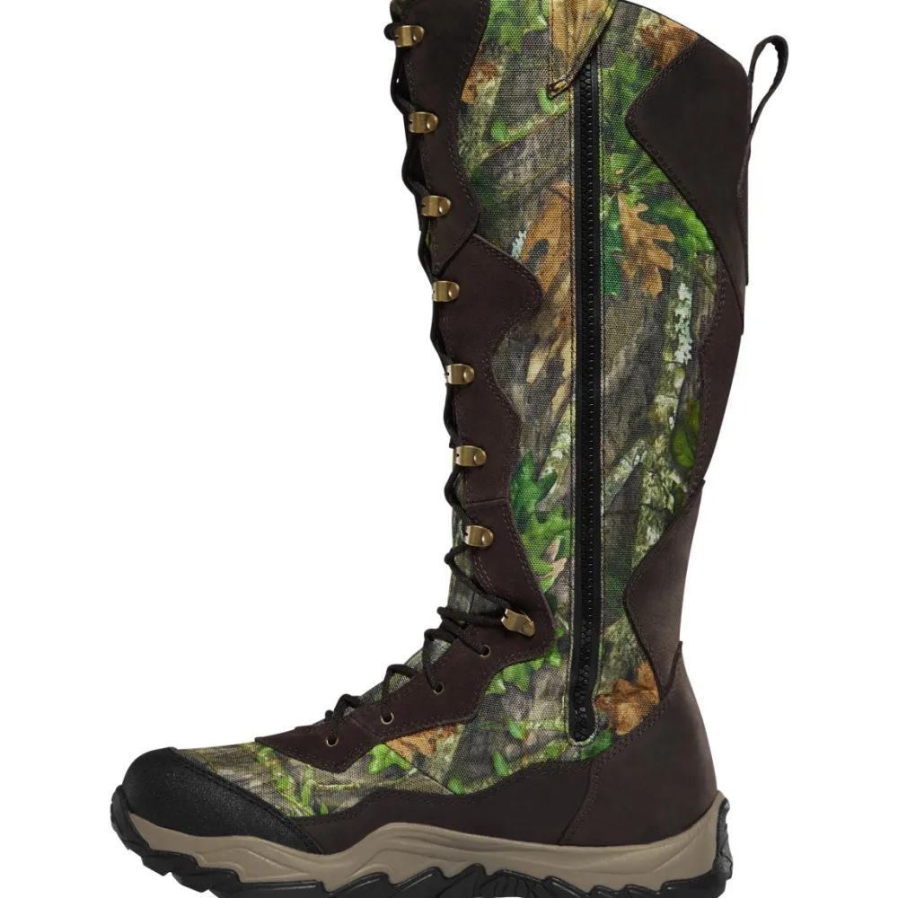LaCrosse Men's Venom II 18" WP Side Zip Snake Hunt Boot - - 501000