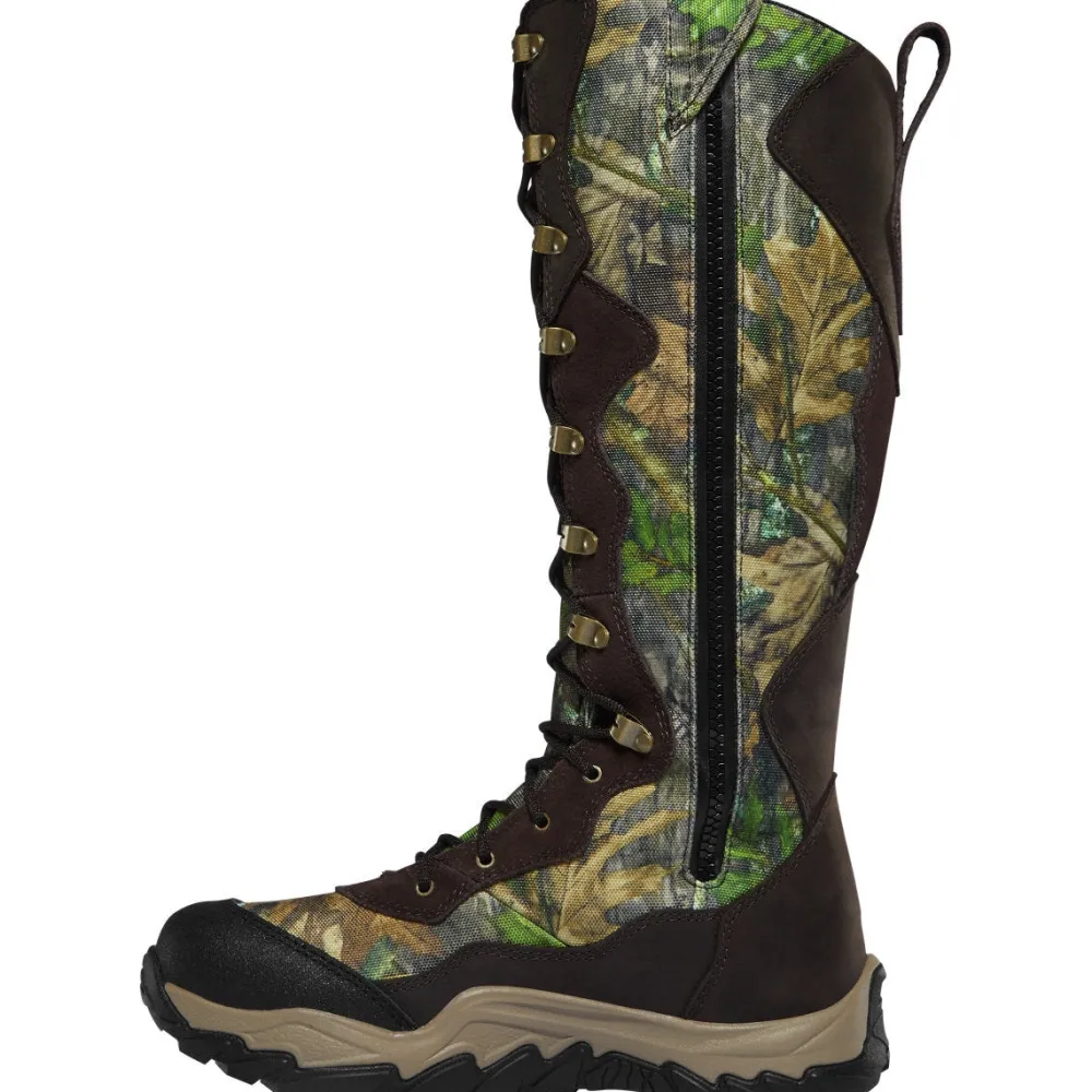 LaCrosse Women's Venom II 15" WP Side Zip Snake Hunt Boot - - 501001