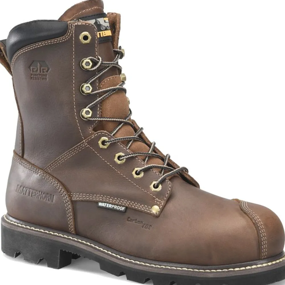 Matterhorn Men's Corvus 8" WP Comp Toe Puncture Work Boot -- MT2508