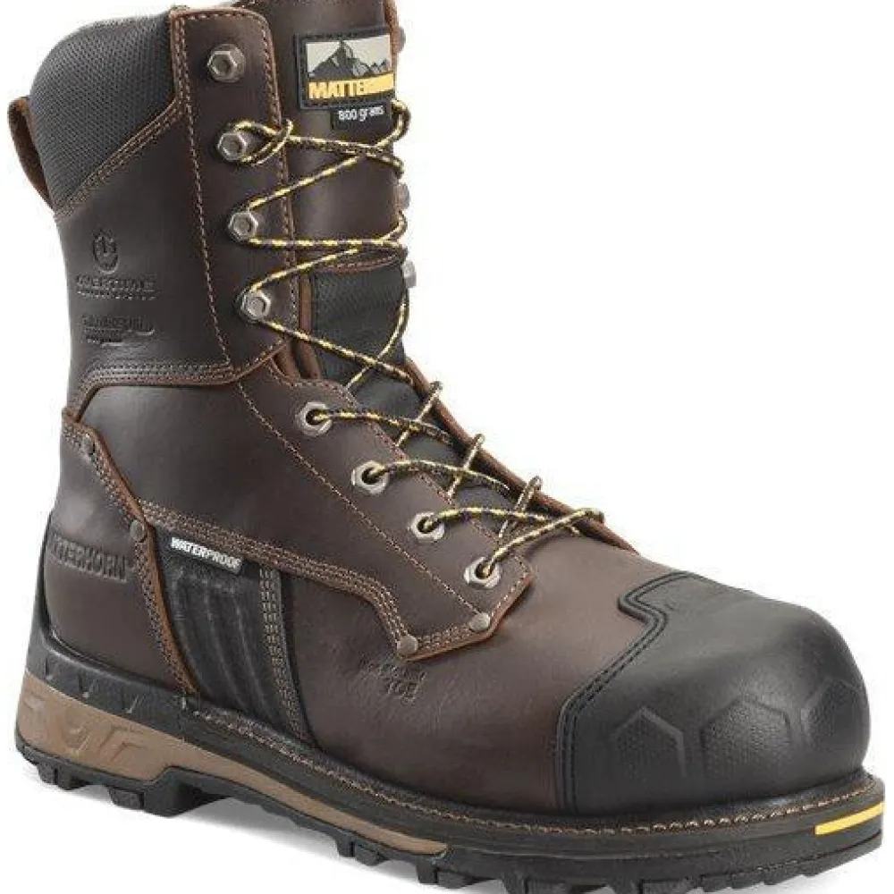 Matterhorn Men's Maximus 2.0 8" Comp Toe WP 800G Ins Work Boot- MT2562
