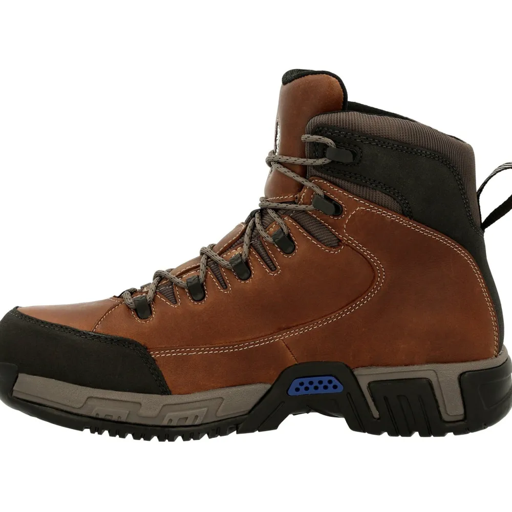 Michelin Men's HydroEdge 6" Alloy Toe WP PR Work Boot - - MIC0006