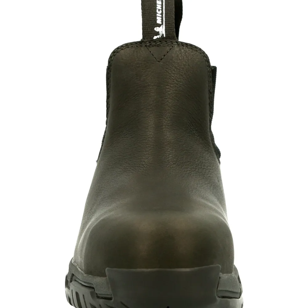 Michelin Men's HydroEdge 6" Alloy Toe WP PR Chelsea Work Boot- MIC0008