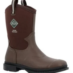 Muck Man' Chore Mid 12" Square Toe WP Western Work Boot -- MCHWM90