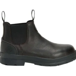 Muck Men's Chore Farm Leather Chelsea WP Work Boot - - CCLP-900