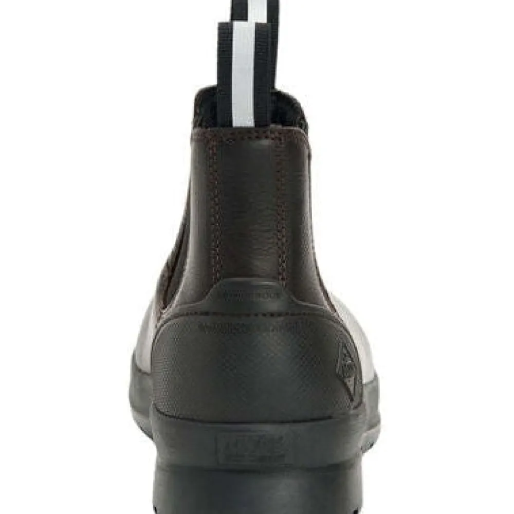 Muck Men's Chore Farm Leather Chelsea WP Work Boot - - CCLP-900