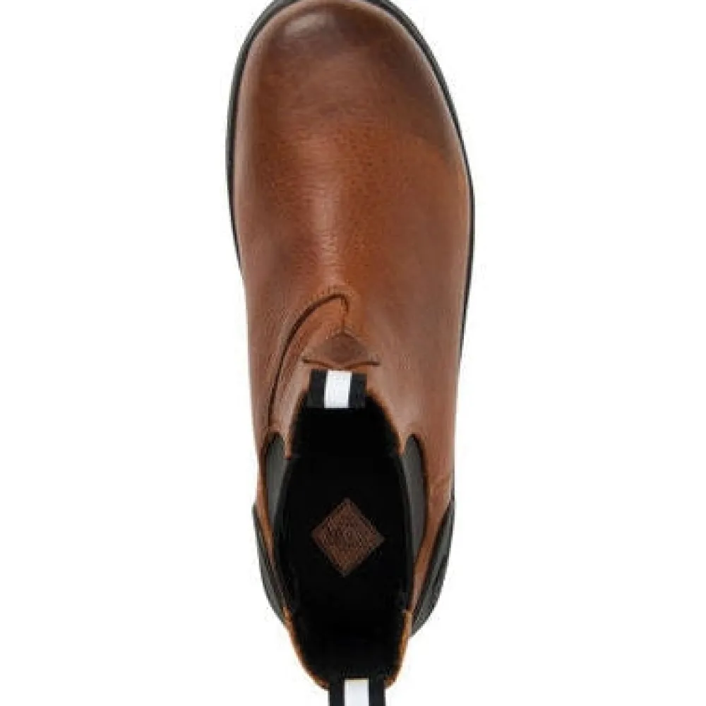 Muck Men's Chore Farm Leather Chelsea WP Work Boot - - CCLP-901