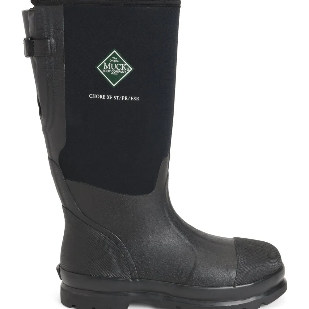 Muck Men's Chore Wide Calf Steel Toe WP Rubber Work Boot - - MCXF-STL