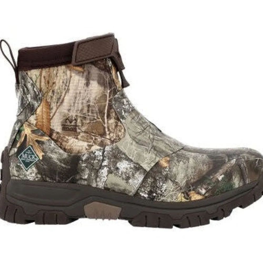Muck Men's WP Apex Mid Zip Ankle Boot Realtree MAXZMEG