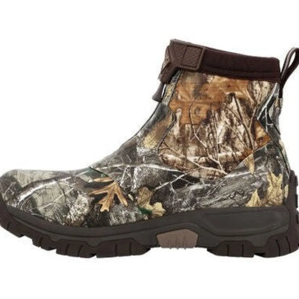 Muck Men's WP Apex Mid Zip Ankle Boot Realtree MAXZMEG