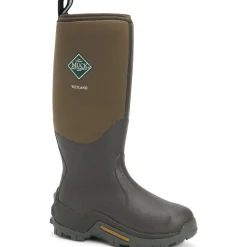 Women Muck Men's Wetland WP Wellington Rubber Work Boot - /Bark - WET-998K