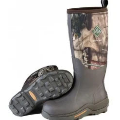 Muck Men's Woody Max WP Rubber Hunt Boot - Bark/ - WDM-MOCT