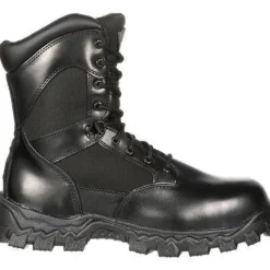 Rocky Men's Alphaforce 8" Zipper Comp Toe WP Duty Boot FQ0006173