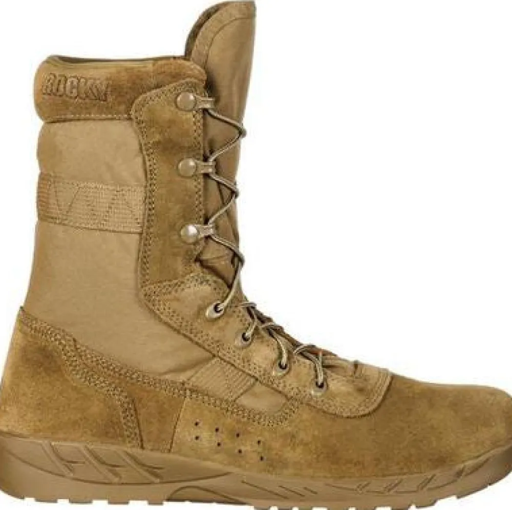 Rocky Men's C7 Lightweight Commercial 8" Soft Toe Military Boot- RKC065