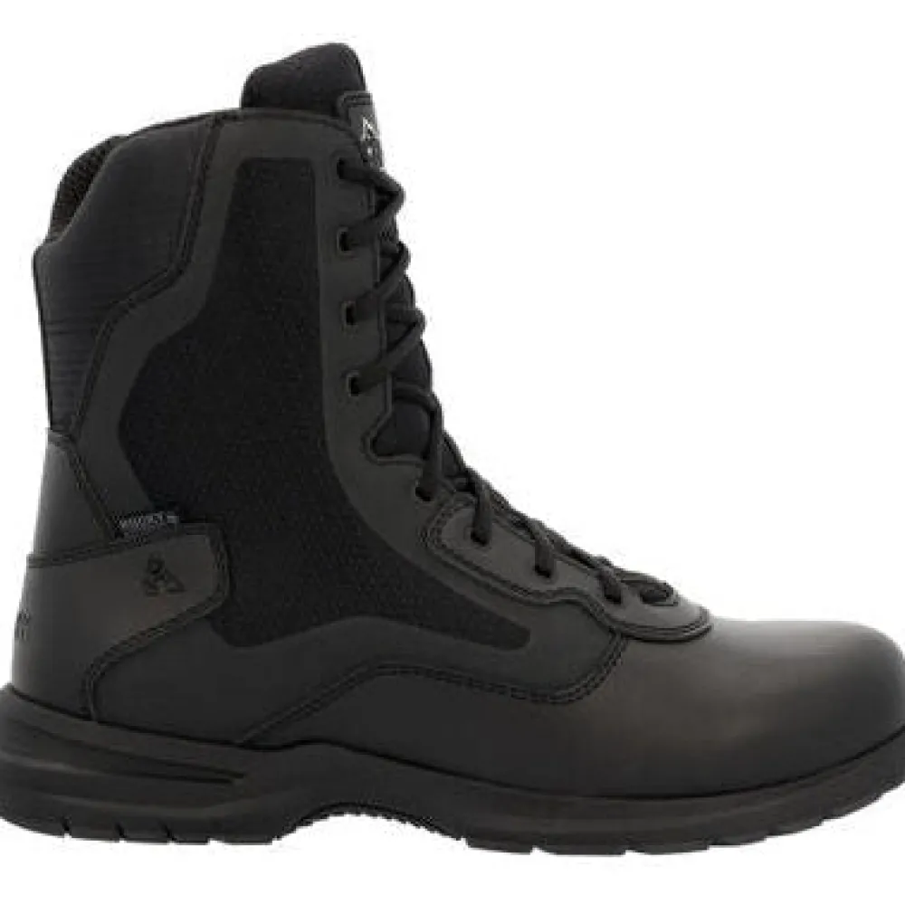Rocky Men's Cadet 8" Side Zip Public Service Duty Boot -- RKD0102
