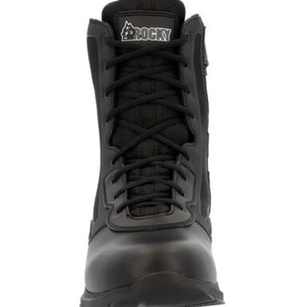 Rocky Men's Cadet 8" Side Zip Public Service Duty Boot -- RKD0102