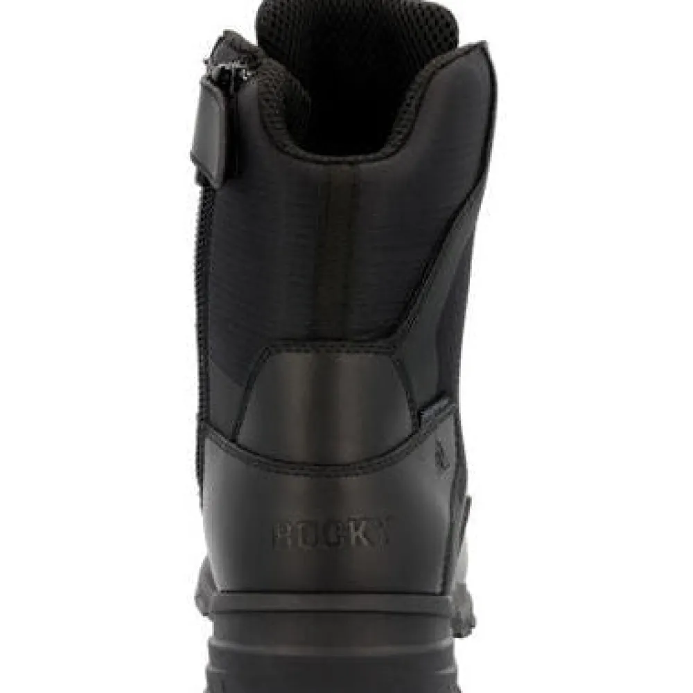 Rocky Men's Cadet 8" Side Zip Public Service Duty Boot -- RKD0102