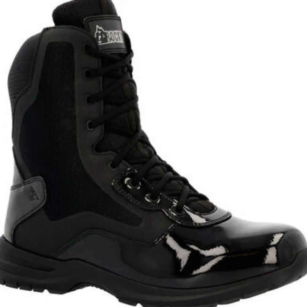 Rocky Men's Cadet 8" Side Zip Public Service Duty Boot -- RKD0103