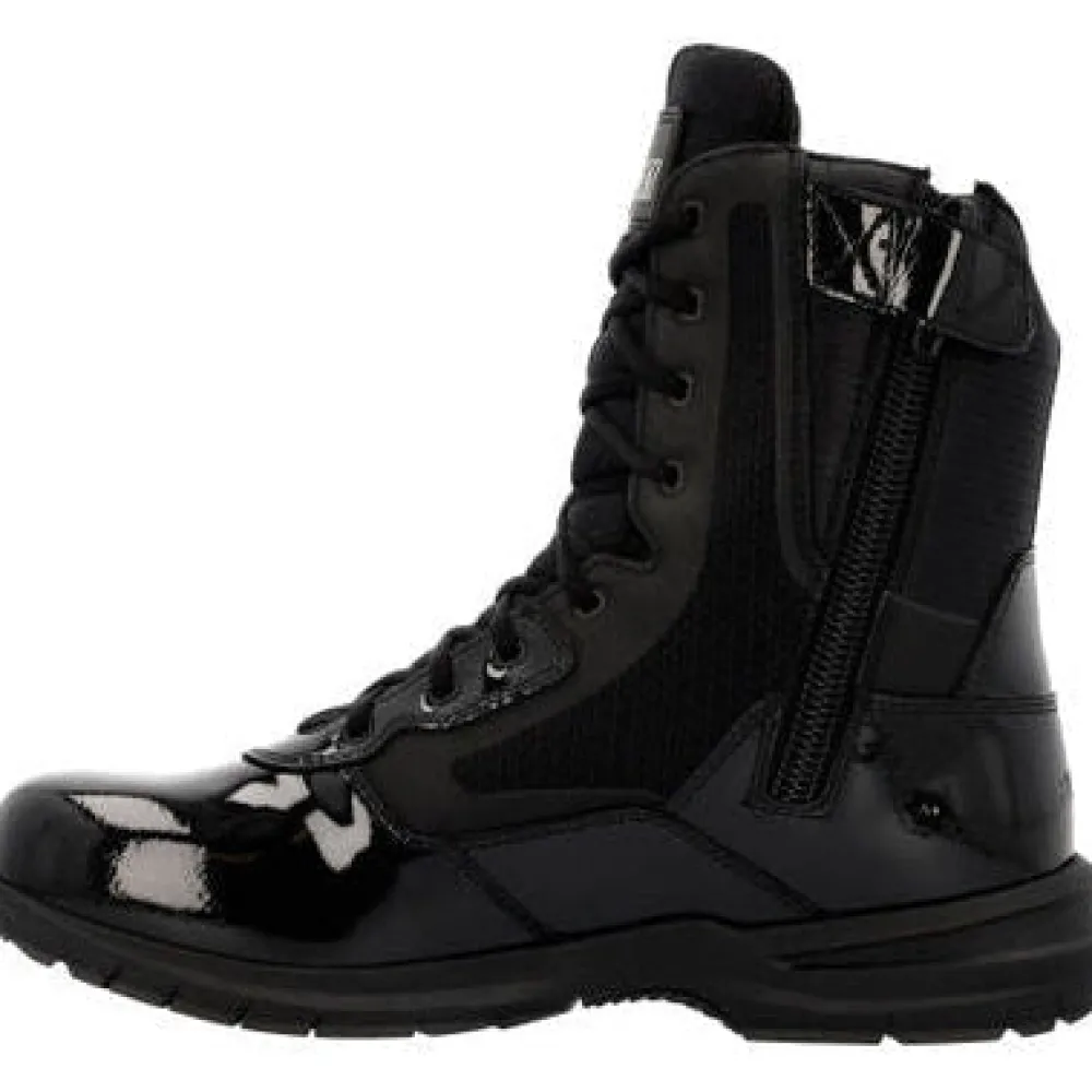 Rocky Men's Cadet 8" Side Zip Public Service Duty Boot -- RKD0103