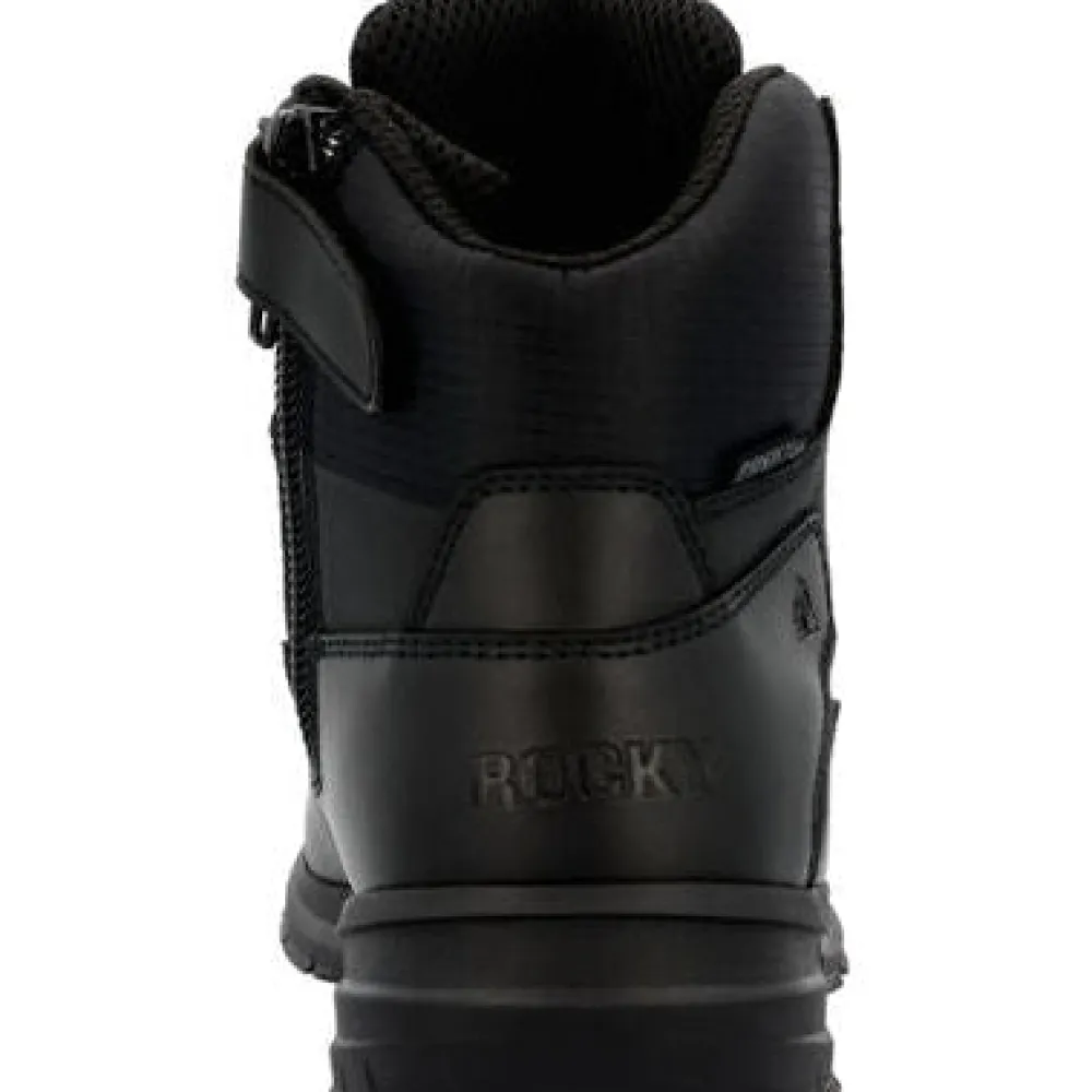 Rocky Men's Cadet 6" Side Zip Public Service Duty Boot -- RKD0104