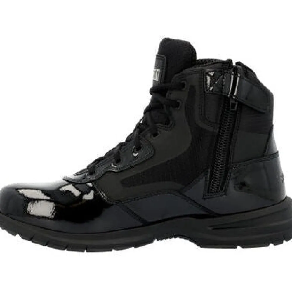 Rocky Men's Cadet 6" Side Zip Public Service Duty Boot -- RKD0105