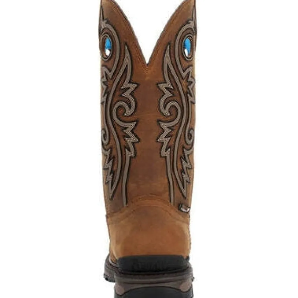 Rocky Men's Carbon 12" WP 6 Carbon Toe Western Work Boot -- RKW0376