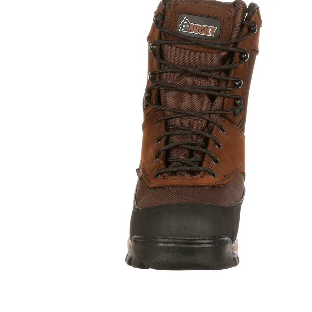 Rocky Men's Core 8" WP 800G Ins Outdoor Boot - Brown - FQ0004753
